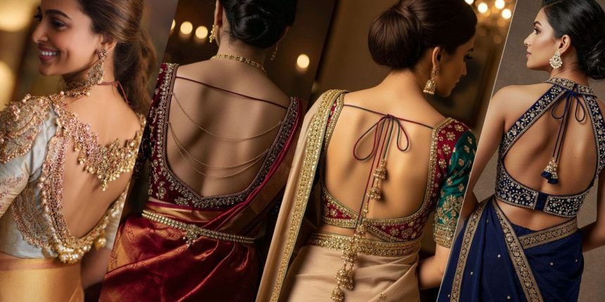 Captivating Bridal Blouse Back Designs to Make You Look Stunning