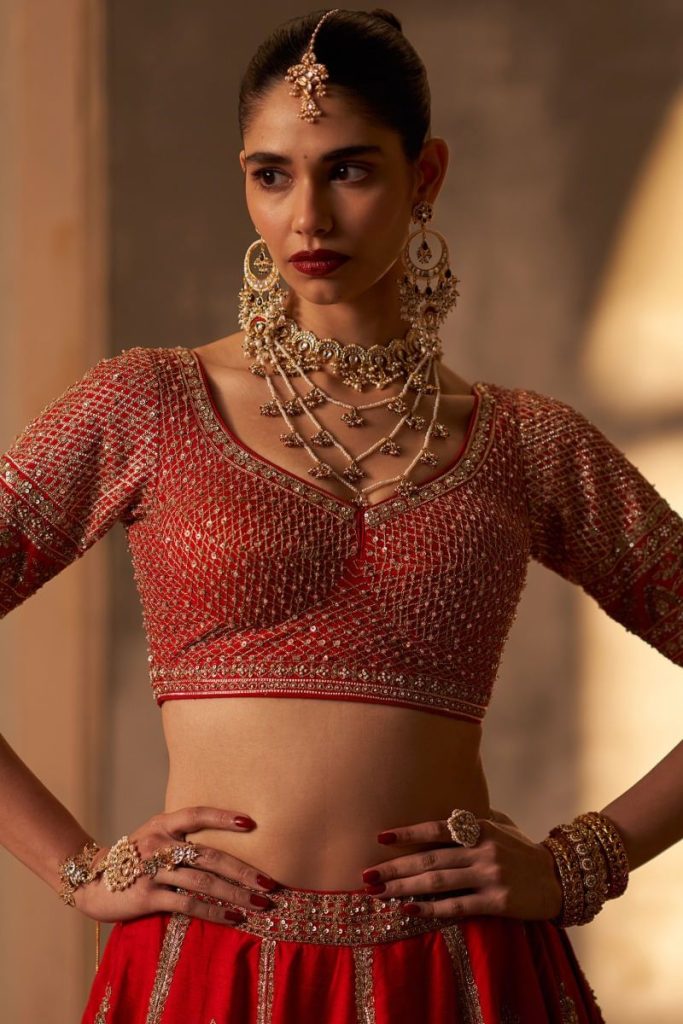 Classic Round Neck Blouse