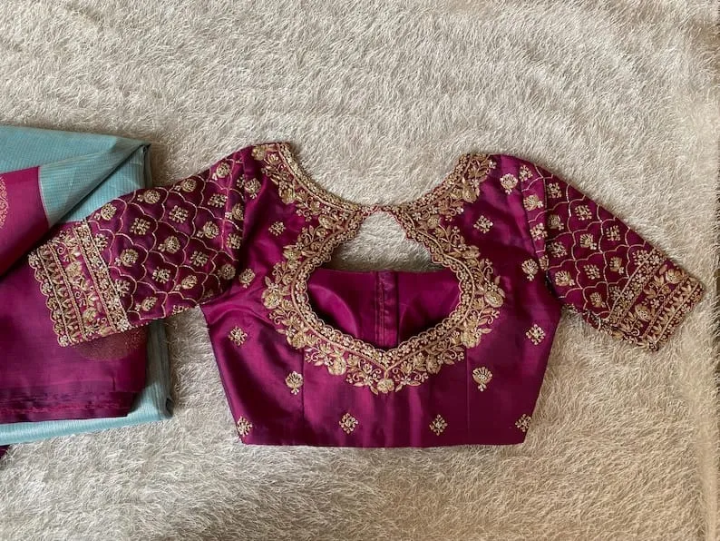 How to Maintain Maggam Work Blouses for Long-Lasting Shine