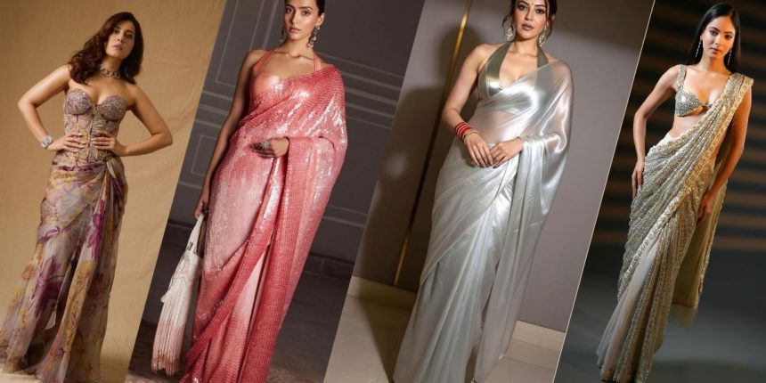 Party Wear Sarees for New Year to Make a Bold Fashion Statement
