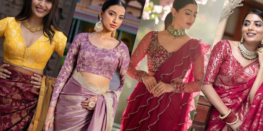 Trendy Saree Blouses Under ₹2000 for Weddings, Festive & Office Wear