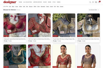How designerblouse.co Became a Top Online Store for Readymade Blouses in India