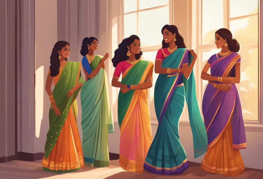 How to Choose the Right Saree Color for Your Skin Tone