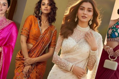 Stylish Blouse Neck Designs to Pair with Designer Sarees