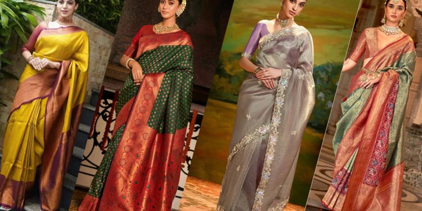 Saree and Blouse Styles for Maha Shivaratri Puja