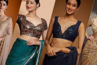 Stunning Sequin Blouse Designs to Upgrade Your Festive Look