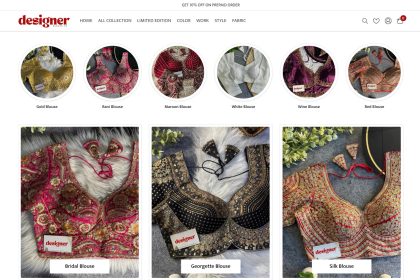 Why Designerblouse.co is India’s Most Popular Online Store for Designer Readymade Blouses