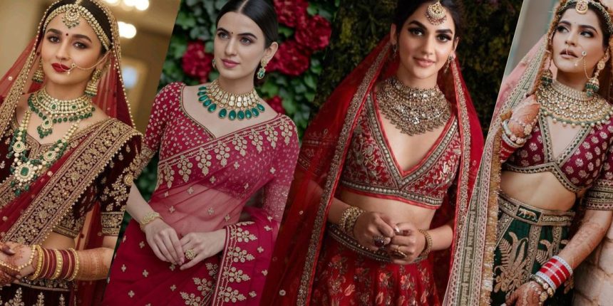 Latest Bridal Readymade Blouse Designs for Brides