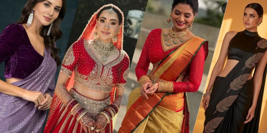 Sabyasachi Readymade Blouse Designs for a Royal Bridal Look