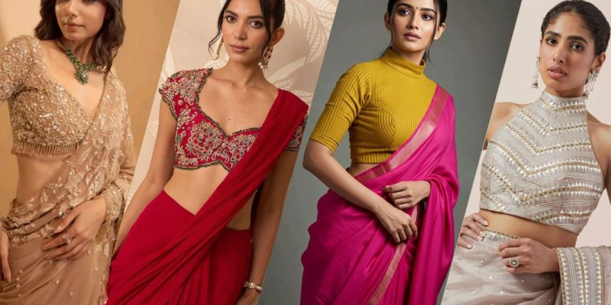 Stylish Readymade Blouse Designs for a Stunning Saree Look