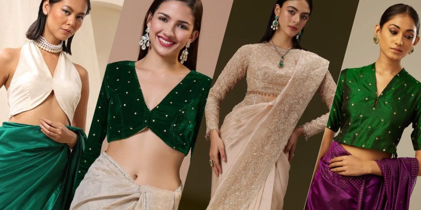 Stylish Readymade Blouse Designs to Pair With Any Saree