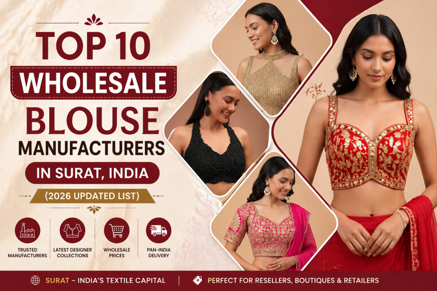Wholesale Blouse Manufacturers in Surat, India
