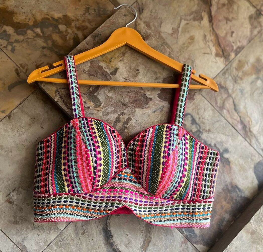 Backless Kutchi Work Blouse for Navratri