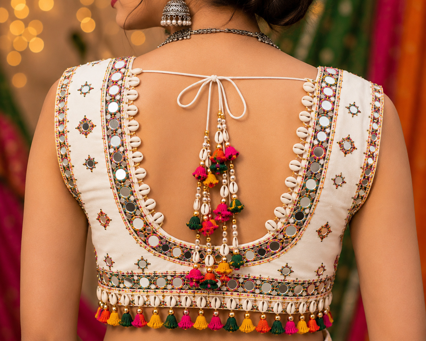 Back Design Kodi Work Blouse