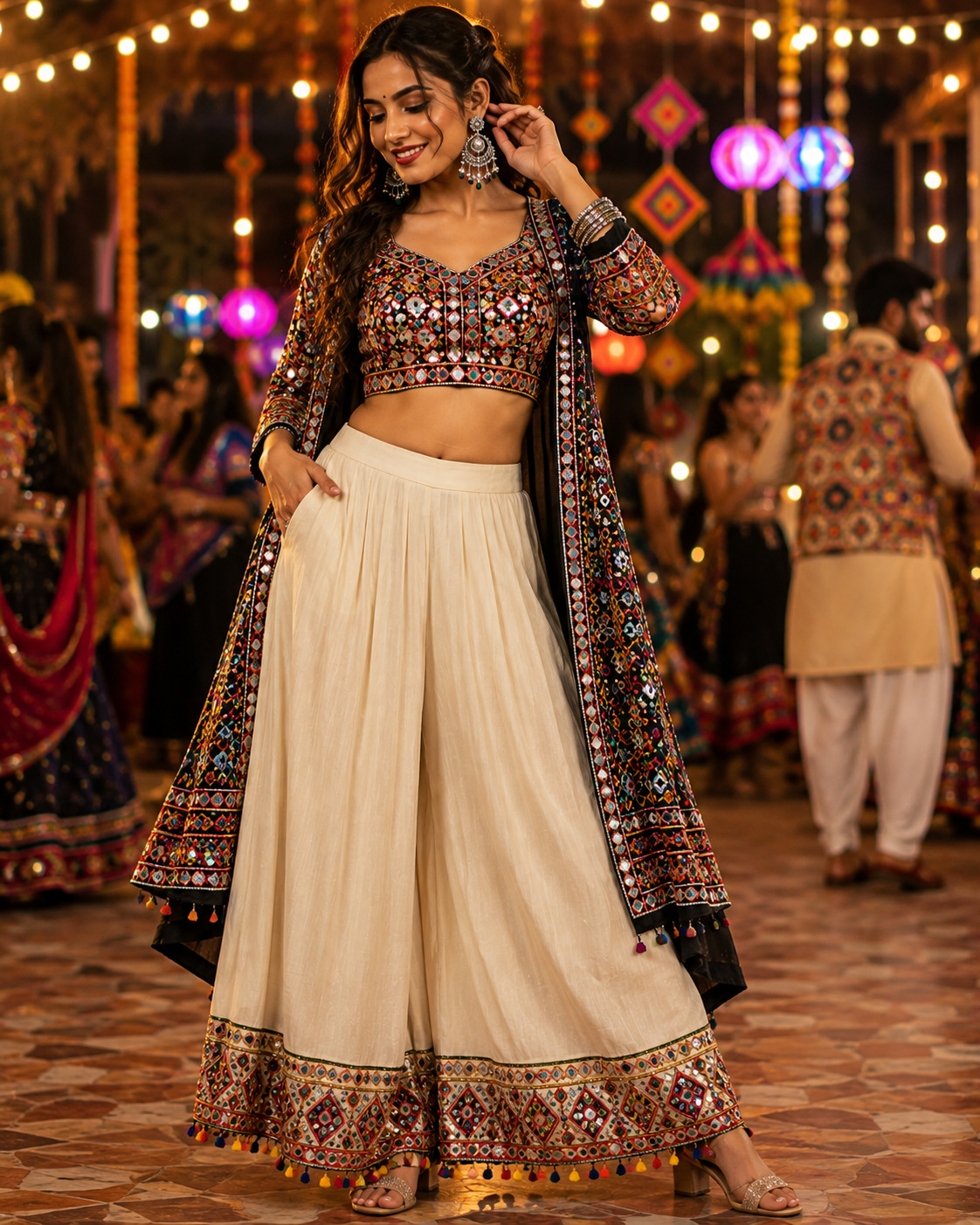 Indo-Western Fusion Style