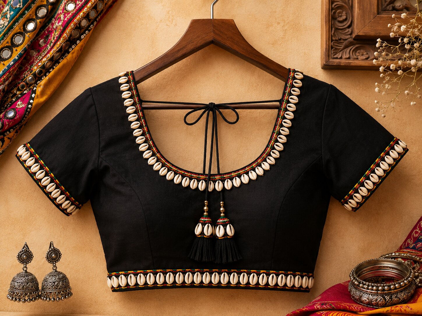 Kodi Border Blouse Design